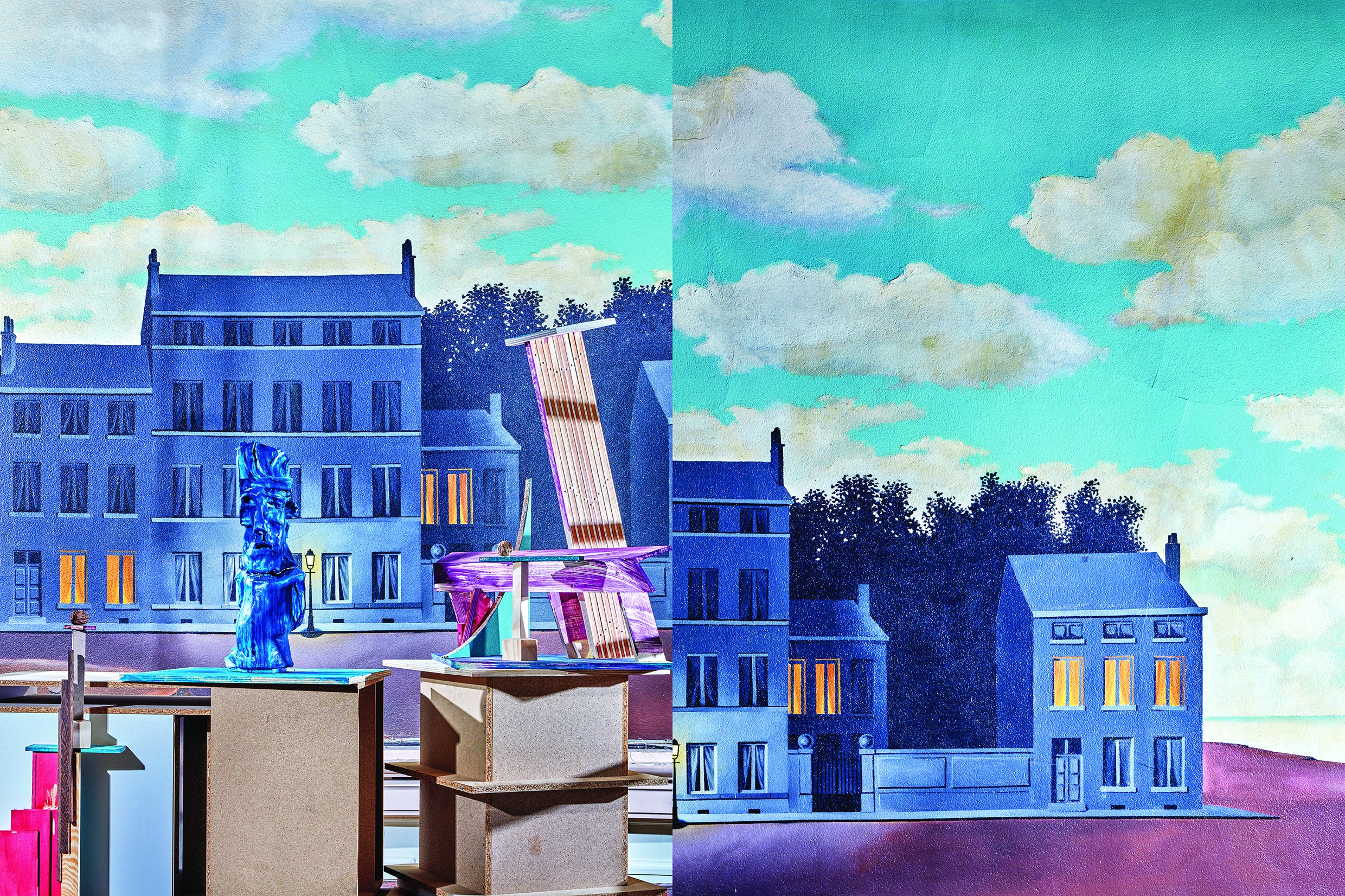 Jan Frederik De Cock (1976, Brussels), 'The New Enchanted Domain, XIII', 2021, 60 x 91 cm