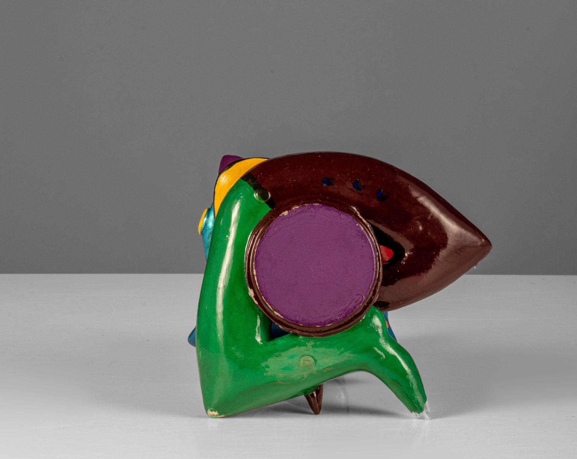 (BIDDING ONLY ON CARLOBONTE.BE) Matta Federica (1955), untile, polychrome painted fibreglass, N∞ 3/8 - Bild 11 aus 15