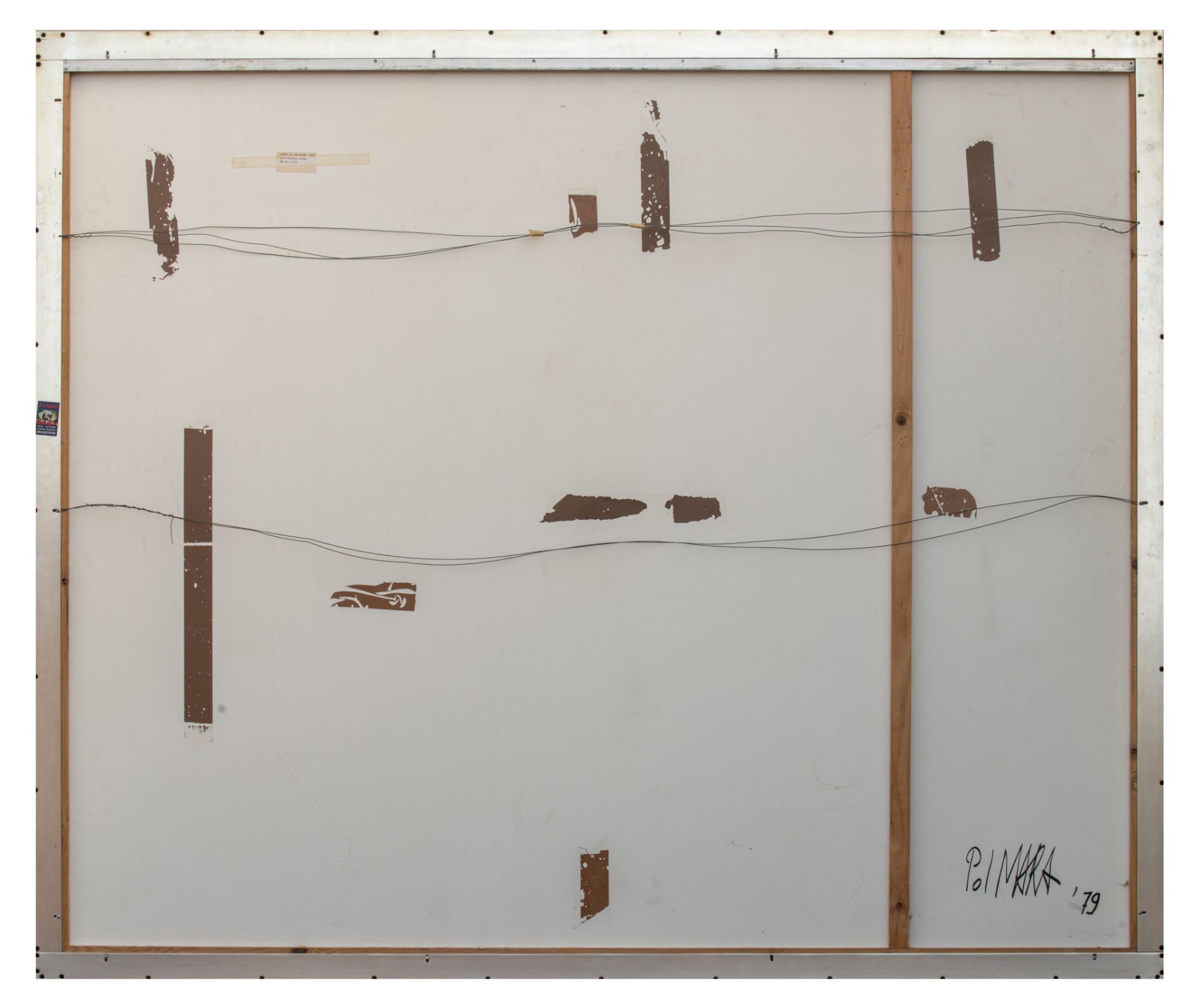Pol Mara (1920-1998), 'Aimer Se Conserver', 1979, oil on canvas on panel, 167 x 195 cm - Bild 3 aus 4