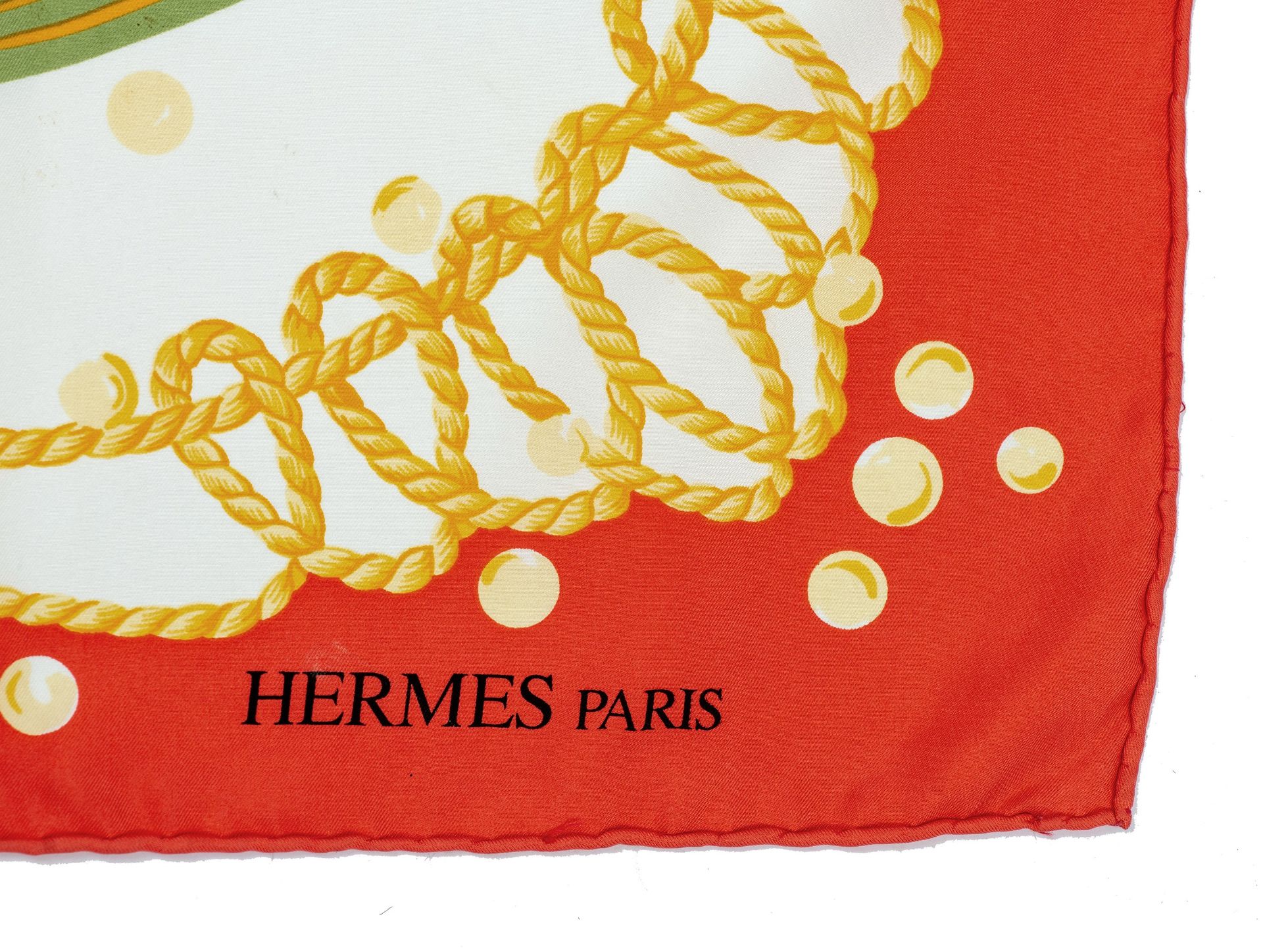 A various collection of 7 Hermes silk twill weave scarves - Bild 5 aus 13