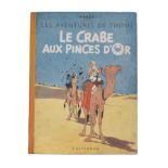 Herge (1907-1983), 'Les Aventures de Tintin, Le Crabe aux Pinces d'Or', 1945