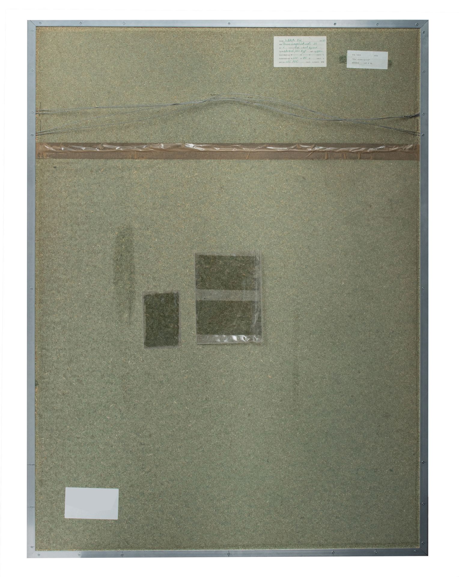 Pol Mara (1920-1998), The coast guard, mixed media on panel, 1994, 91 x 125 cm - Image 3 of 5