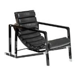 A Transat chair by Eileen Gray for Ecart, France, 1926, H 75 - W 55 - D 108 cm