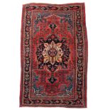 An Oriental Bijar rug, Iran, 1930's, 138 x 216 cm