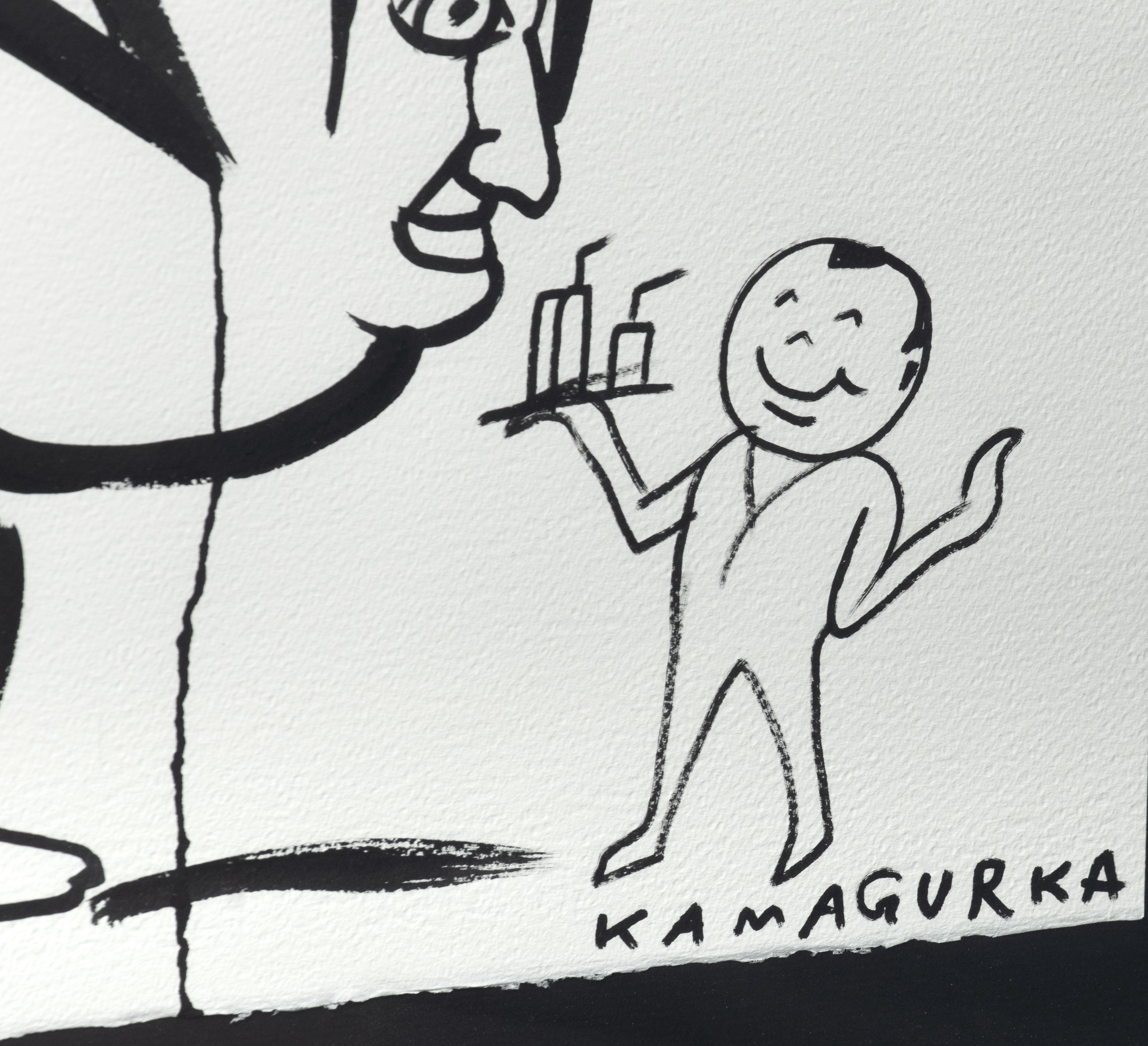 Kamagurka (1956), 'Delideux is geen afhaalchinees', 2015, ink on paper, 56 x 77 cm - Bild 6 aus 6