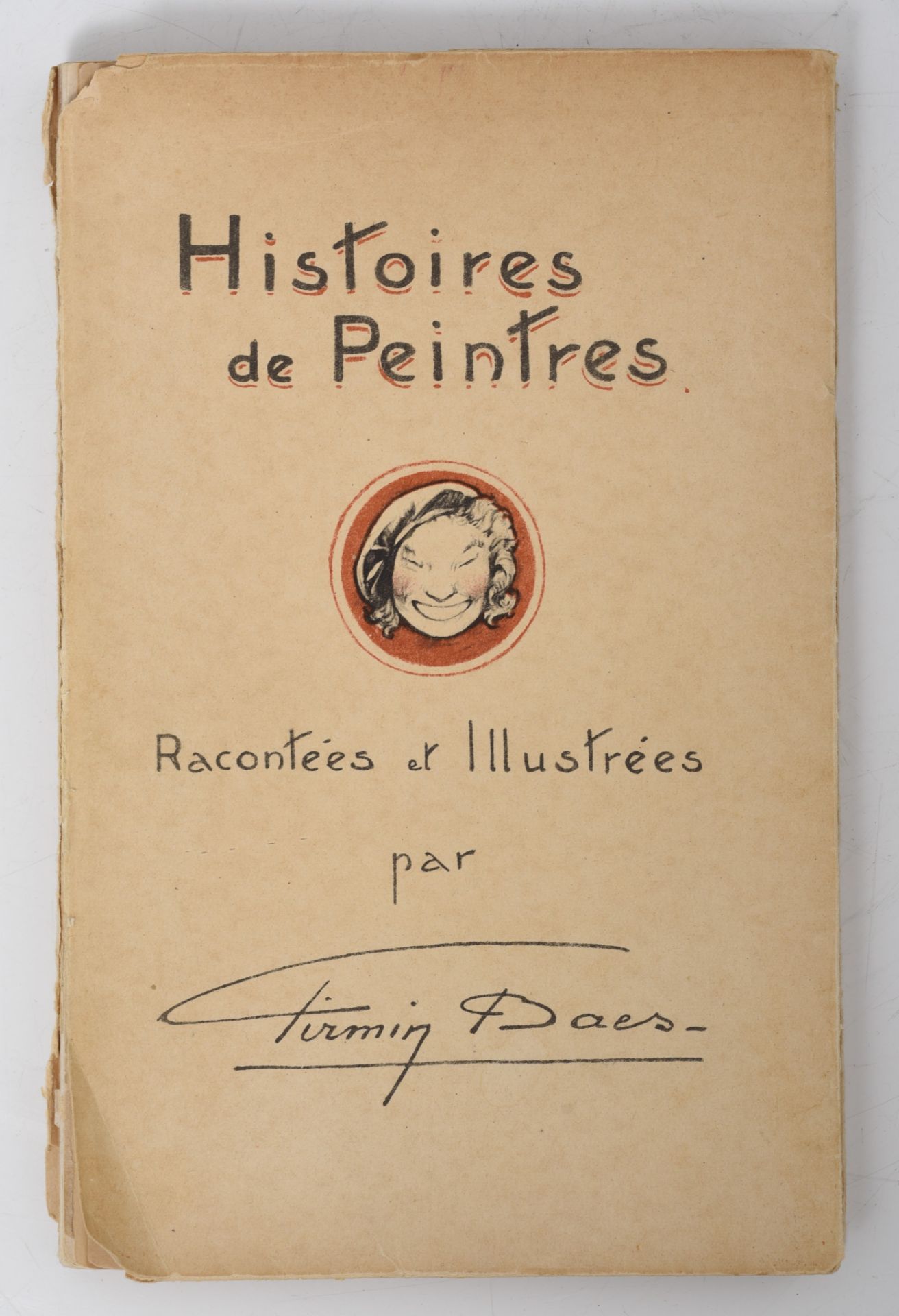 Firmin Baes (1874-1945) 'La Rieuse', pastel on canvas, 48,5 x 58,5 cm (+) - Image 10 of 10