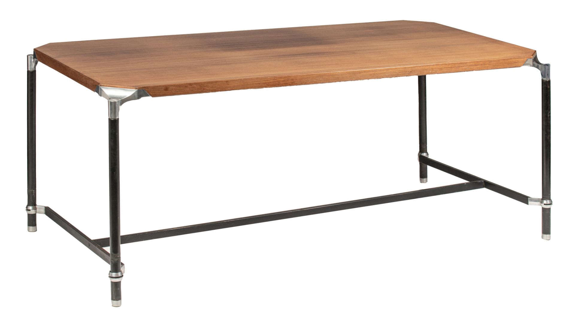 An Italian design model Urio desk table, Ico & Luisa Parisi for M.I.M. Roma, '60s, H 74 - W 180 - D