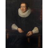 The portrait of Jossine Zannekin-de Wulf at the age of 60, 1632, Southern Netherlands, oil on oak, 6