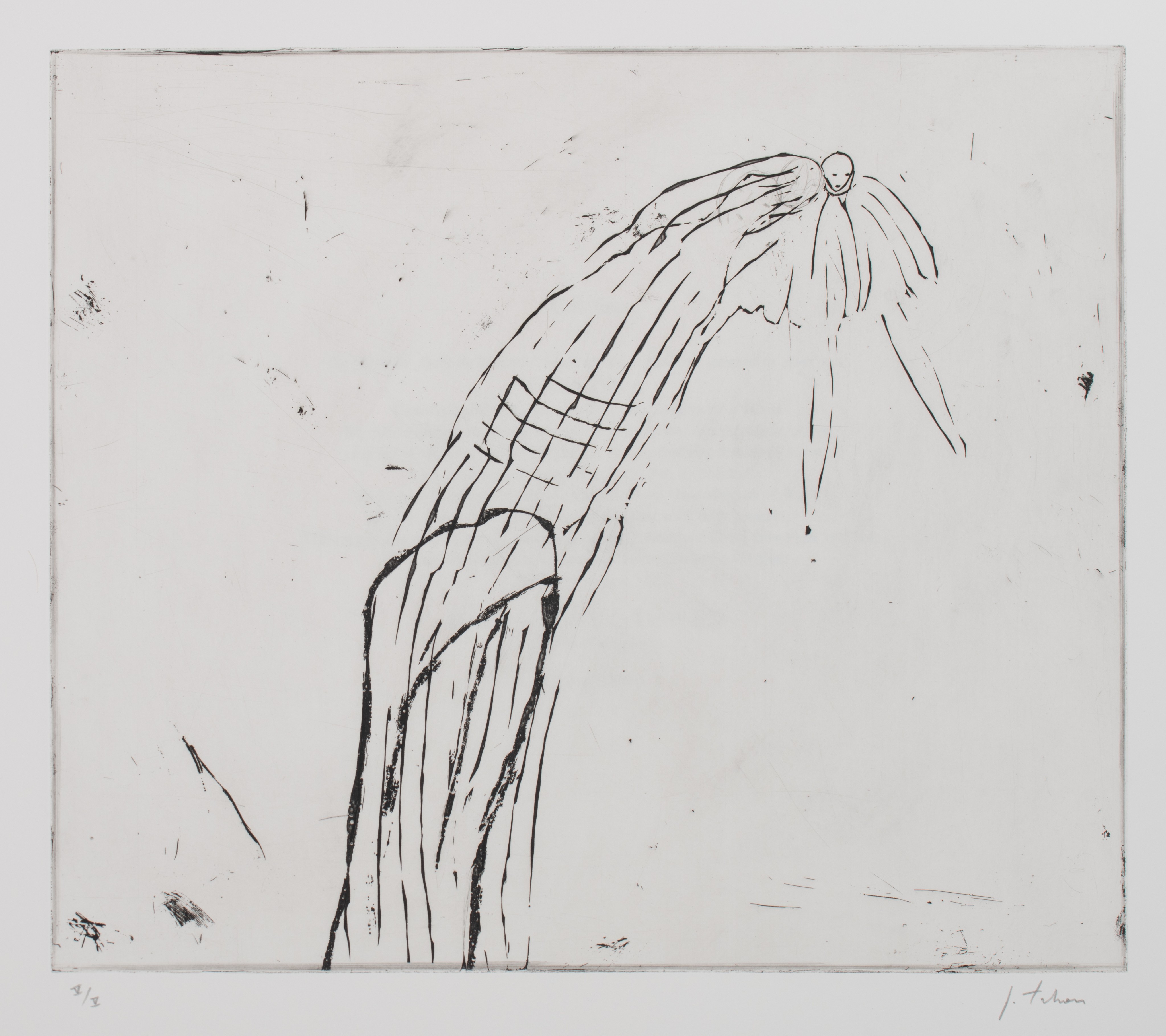 Johan Tahon (1965), 'Orbe de Mercure', art folder containing 12 etchings, No V/V - Image 14 of 16