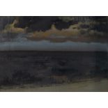 Floris Jespers (1889-1965), marinescape, 1930s, eglomise, 50 x 69 cm