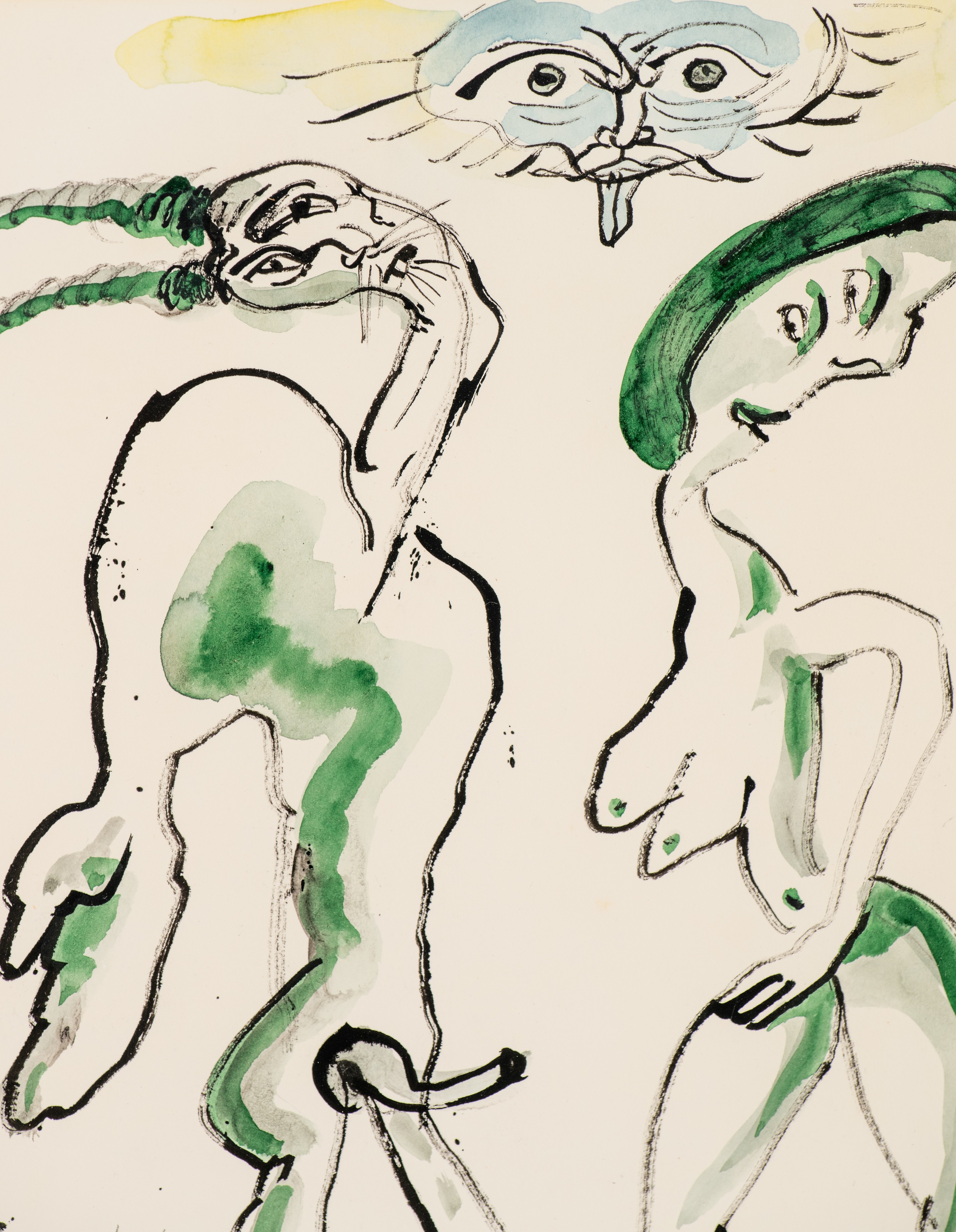 Lucebert (1924-1994), untitled, 1991, ink and watercolour on paper, 23 x 32,5 cm - Image 5 of 5