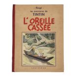 Herge (1907-1983), 'Les Aventures de Tintin reporter, L'Oreille Cassee', 1941