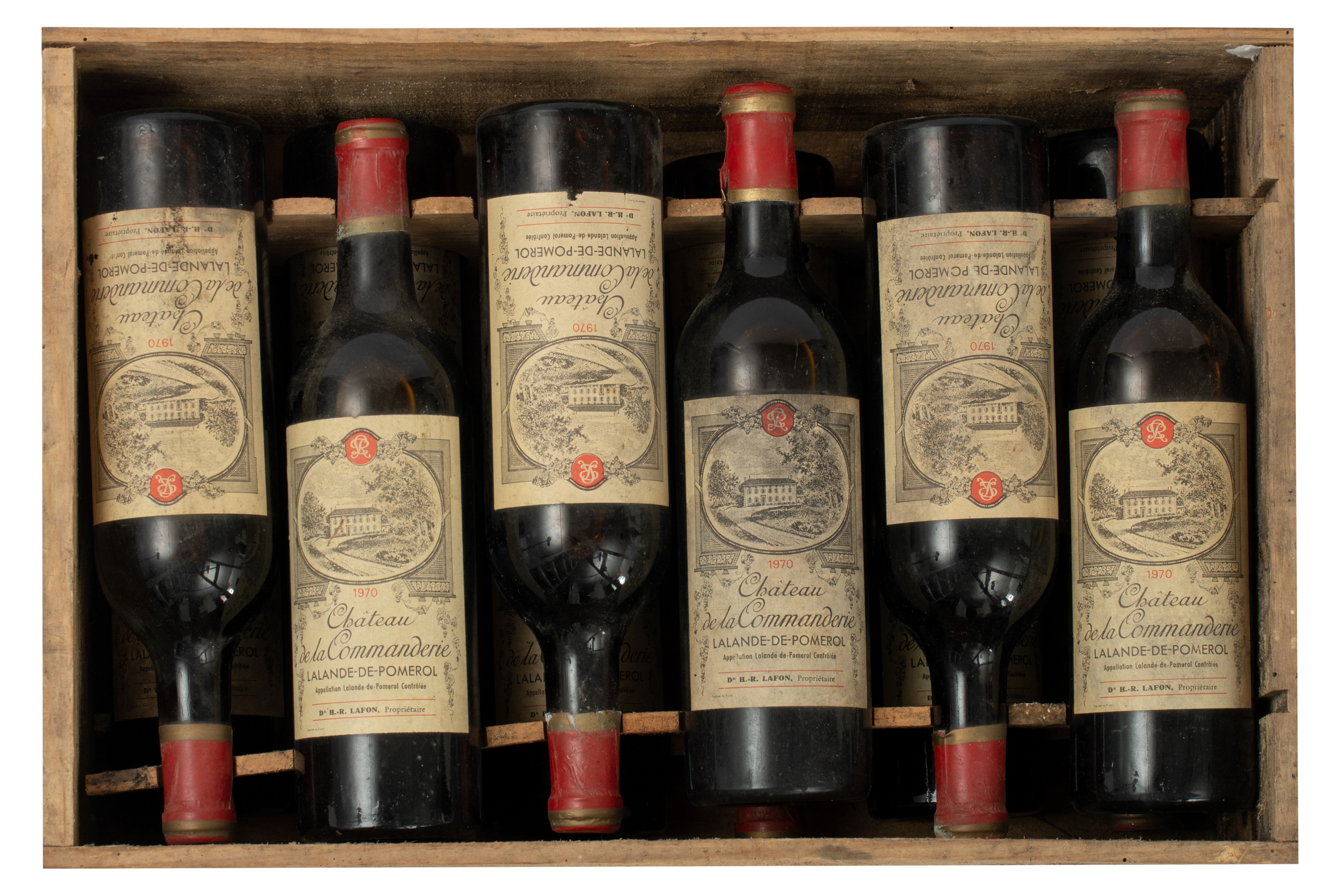 A collection of 36 bottles 'Chateau de la Commanderie', Lalande-de-Pomerol, 1970 - Bild 11 aus 14