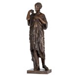 Pierre-Maximilien Delafontaine (1774-1860), Antique beauty, patinated bronze, H 57 cm