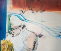 Pol Mara (1920-1998), The Victorious, oil on canvas, 1965, 167 x 200 cm