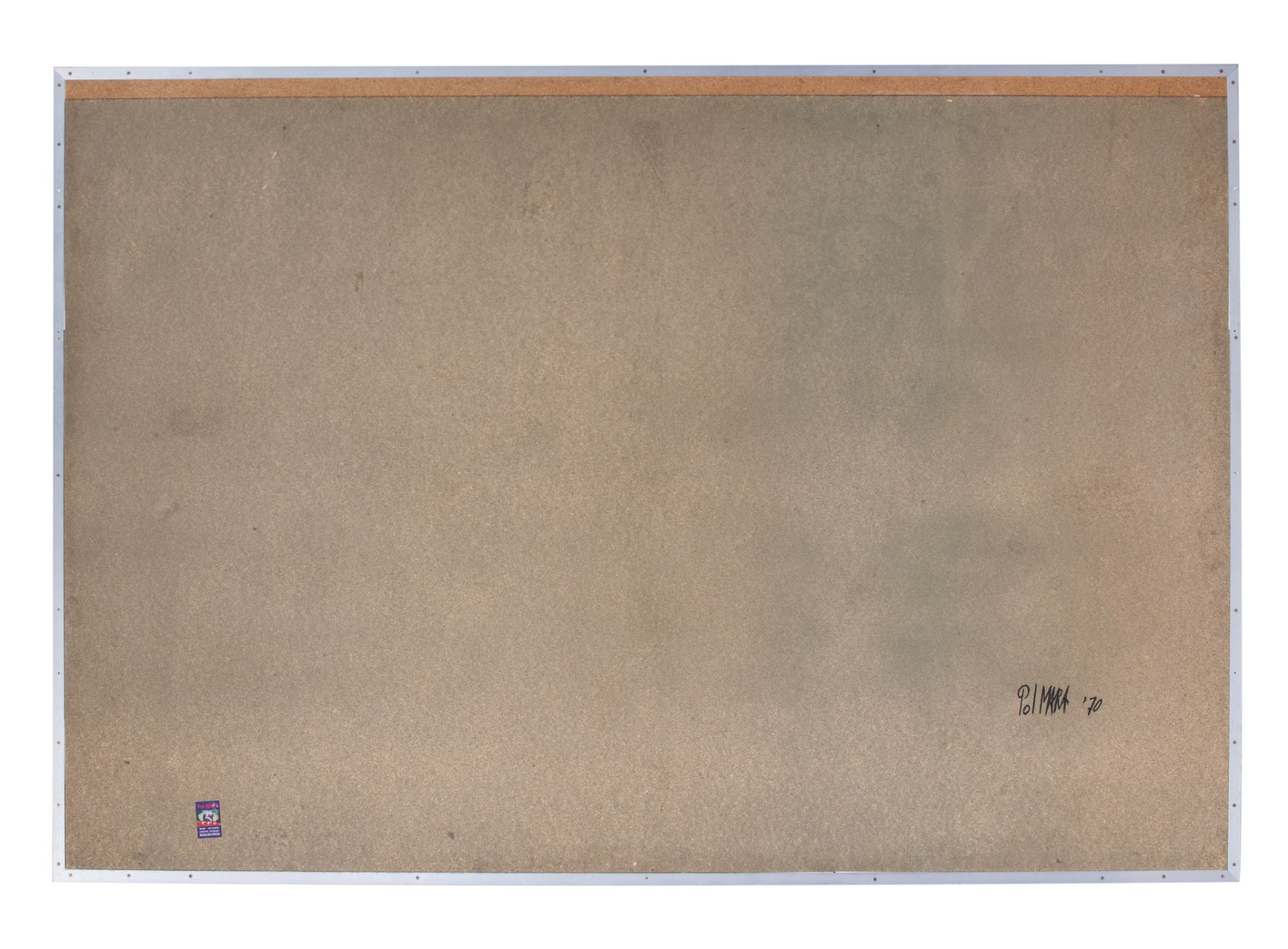 Pol Mara (1920-1998), Maya desnuda, Oil on plastic on polyester, 1970, 130 x 190 cm - Image 3 of 6