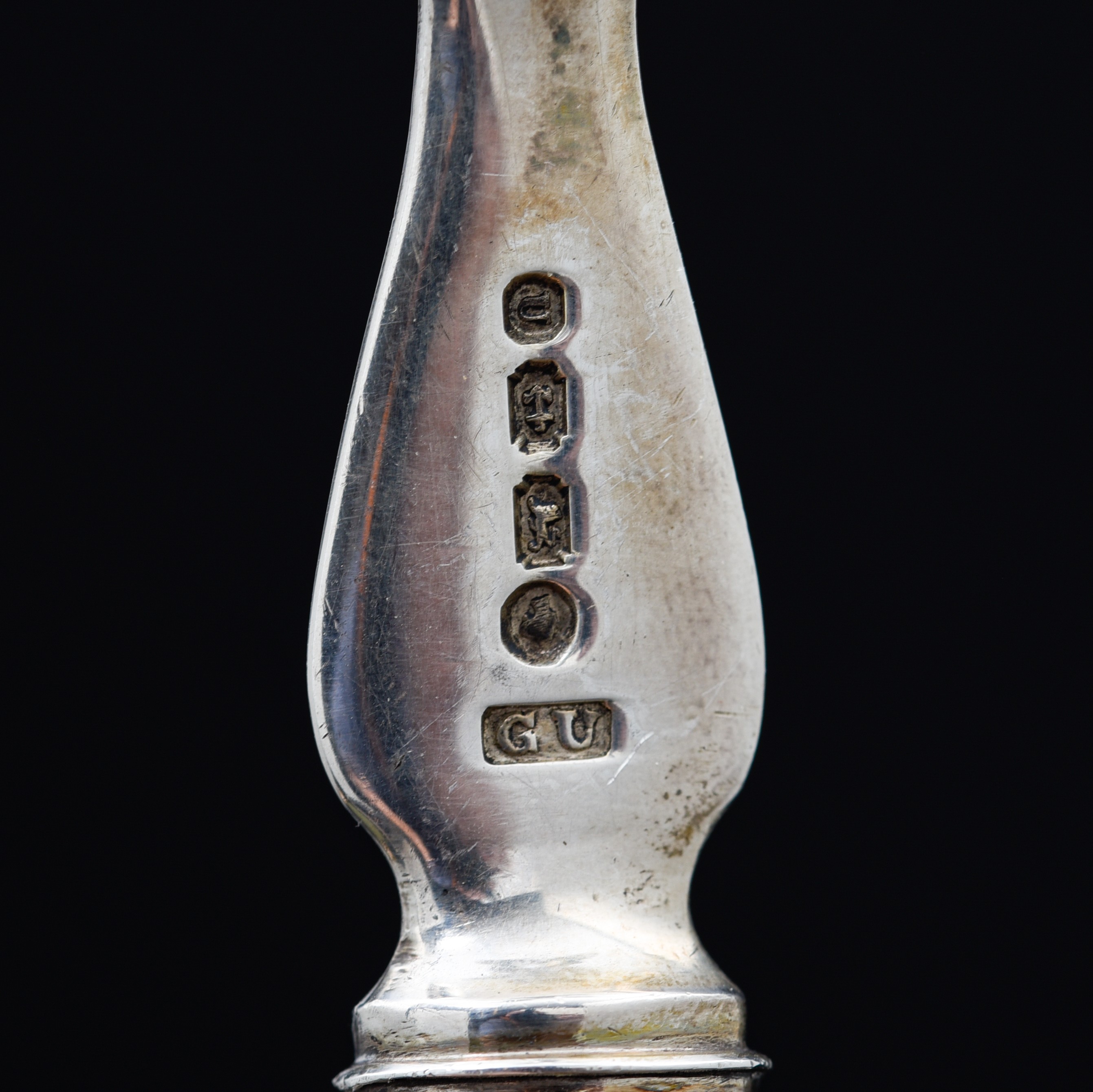 A collection of various silver serving cutlery, total weight: ca 1097 g - Image 8 of 23