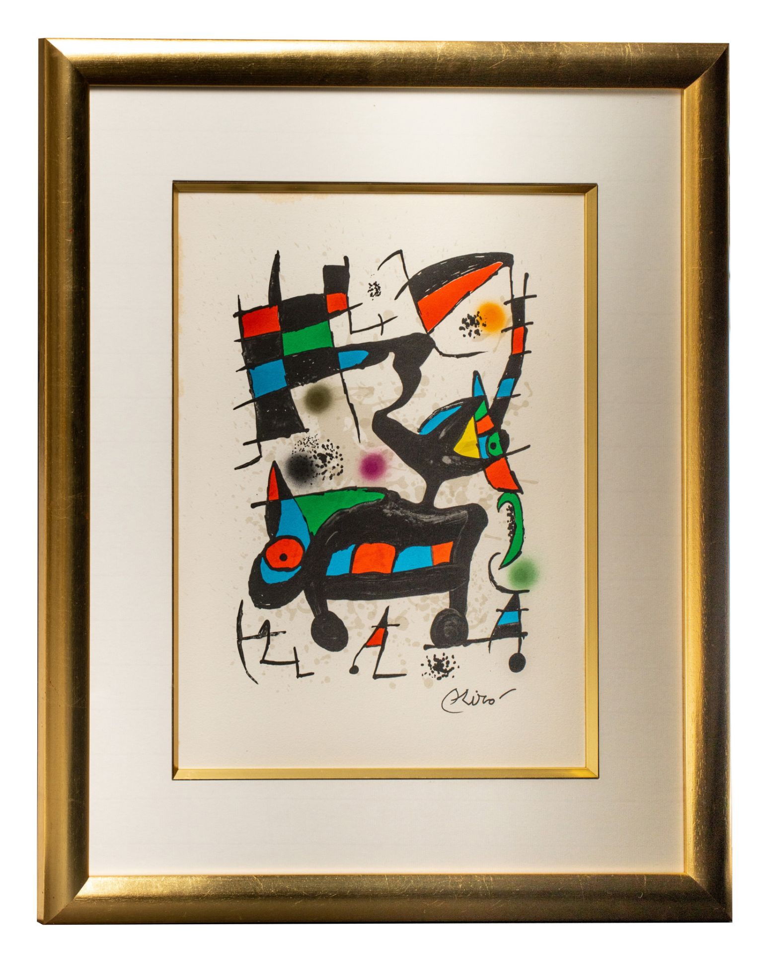 Joan Miro (1893-1983), untitled, lithograph, 32 x 44 cm - Image 2 of 4