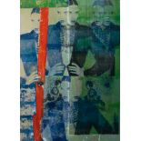 Pol Mara (1920-1998), Les modes passent, mixed media on panel, 1990, 91 x 125 cm