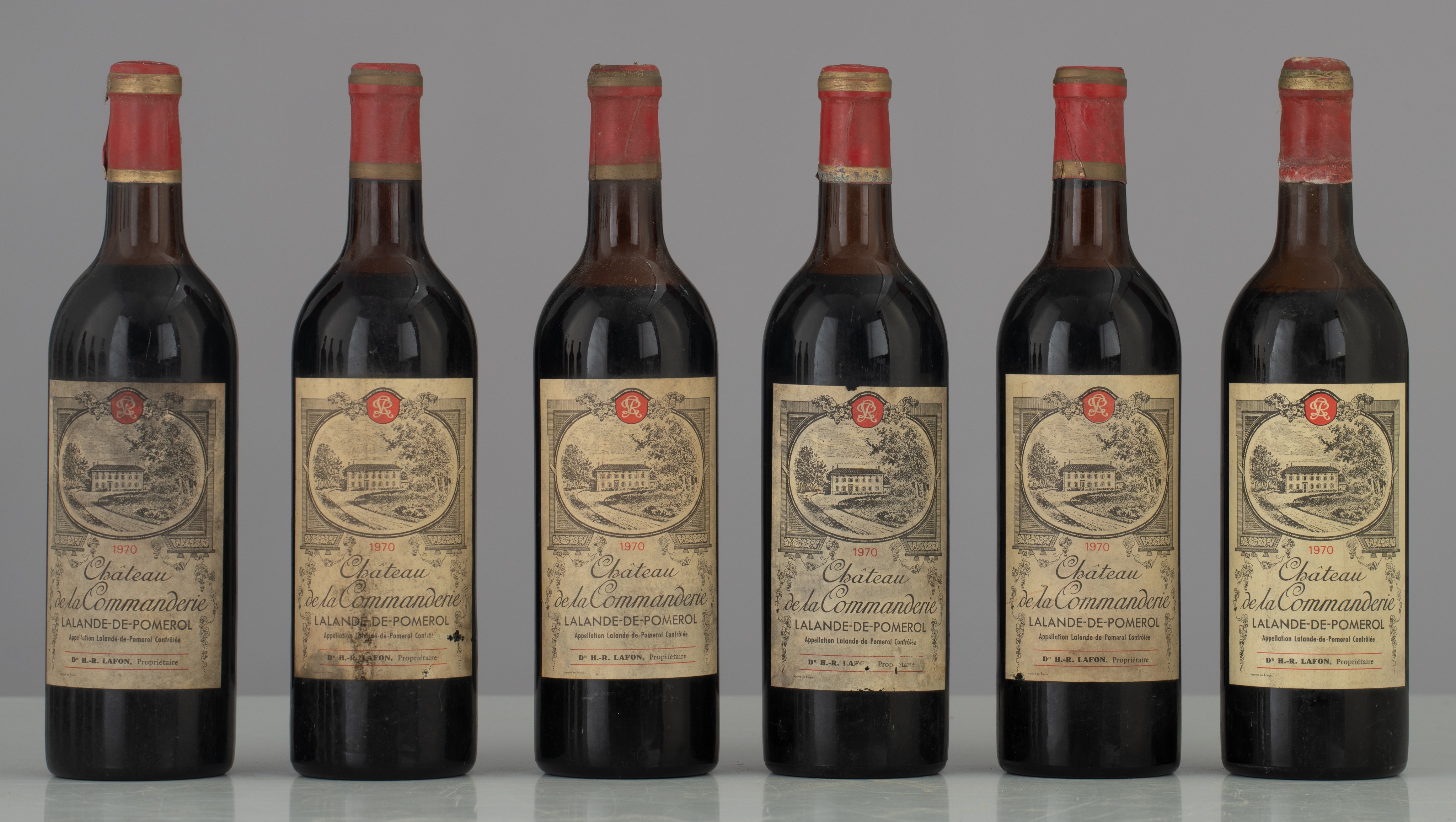 A collection of 36 bottles 'Chateau de la Commanderie', Lalande-de-Pomerol, 1970 - Bild 3 aus 14