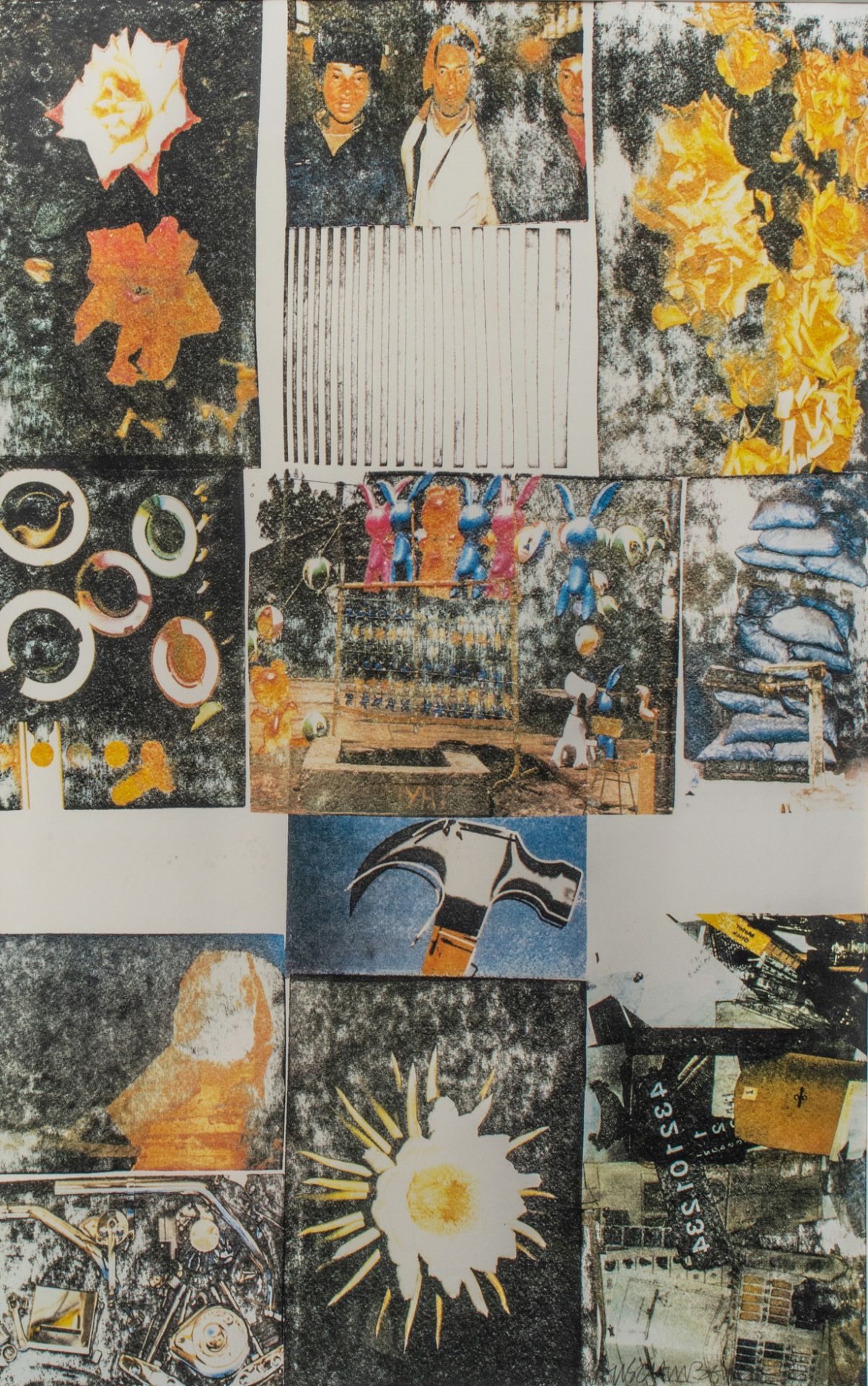 Robert Rauschenberg (1925-2008), 'Charms against Harm' (23 Artistes pour Medecins du Monde), offset