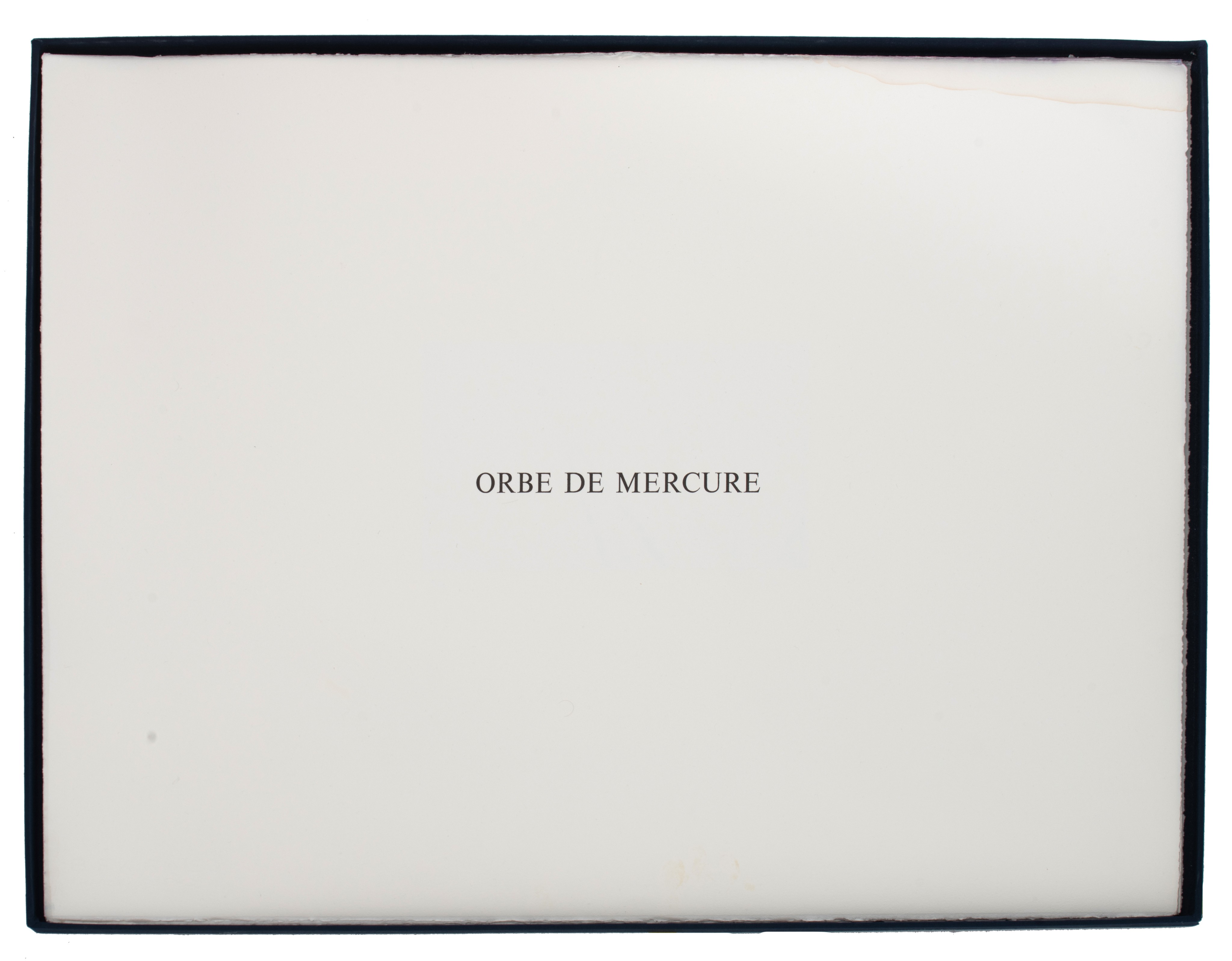 Johan Tahon (1965), 'Orbe de Mercure', art folder containing 12 etchings, No V/V - Image 2 of 16