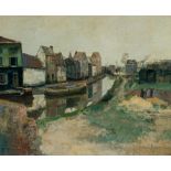 Armand Apol (1879-1950), 'Jardin de ma Maison', oil on canvas, 75 x 90 cm