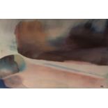 Pol Mara (1920-1998), Sometimes a summer evening, watercolour, 1961, 85 x 125 cm