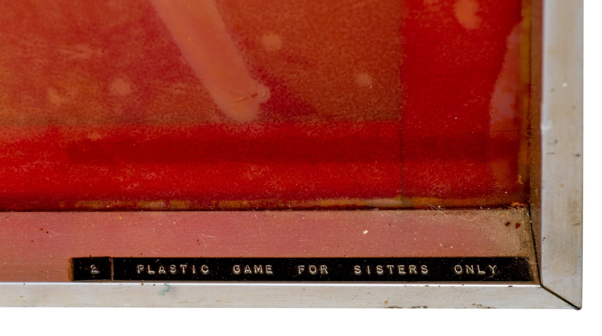 Pol Mara (1920-1998), Plastic game for sisters only, mixed media on plastic, 1970, 134 x 200 cm - Image 6 of 6