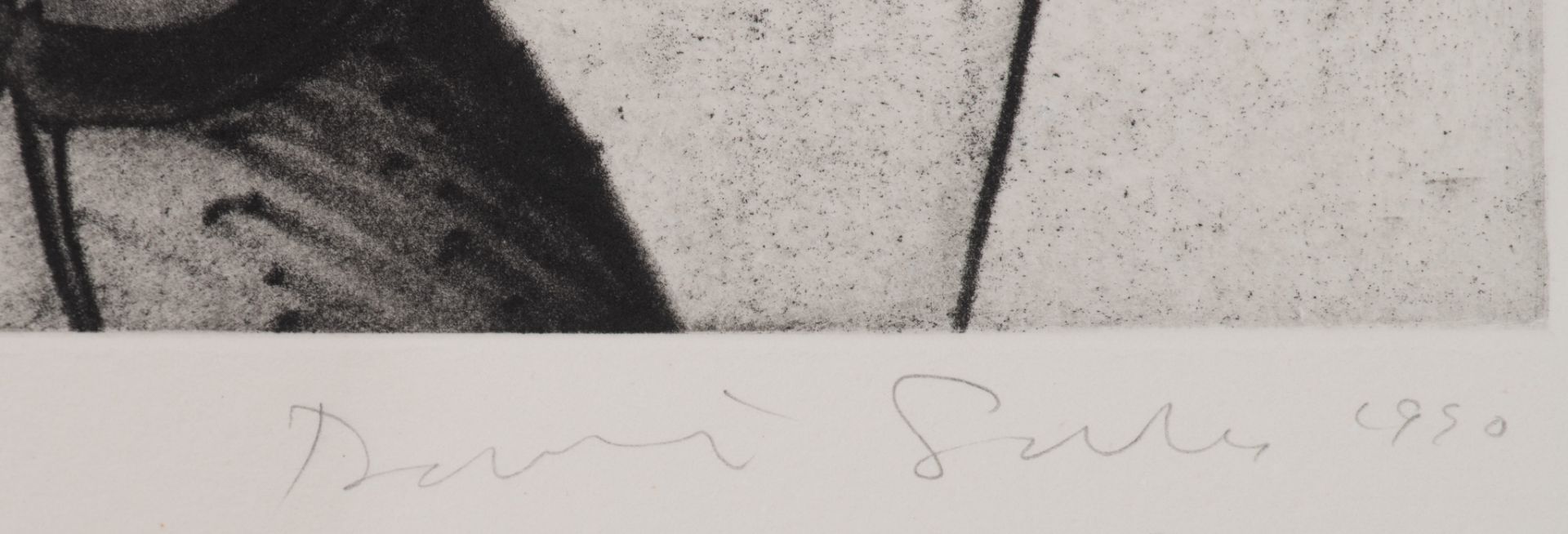 David Salle (1952), 'Composition' (Memoire de la Liberte), etching and aquatint, No 3/100, 42 x 48 c - Image 4 of 7