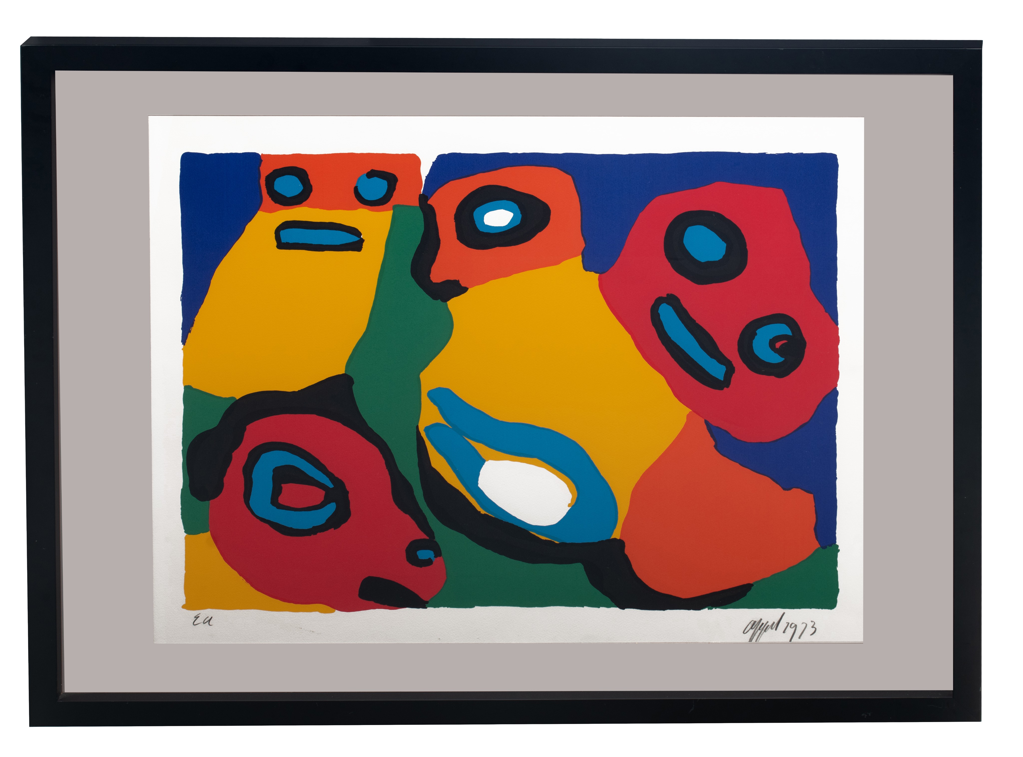 After Karel Appel (1921-2006), untitled, 1973, silkscreen, Artist Proof, 52 x 67 cm - Image 2 of 5