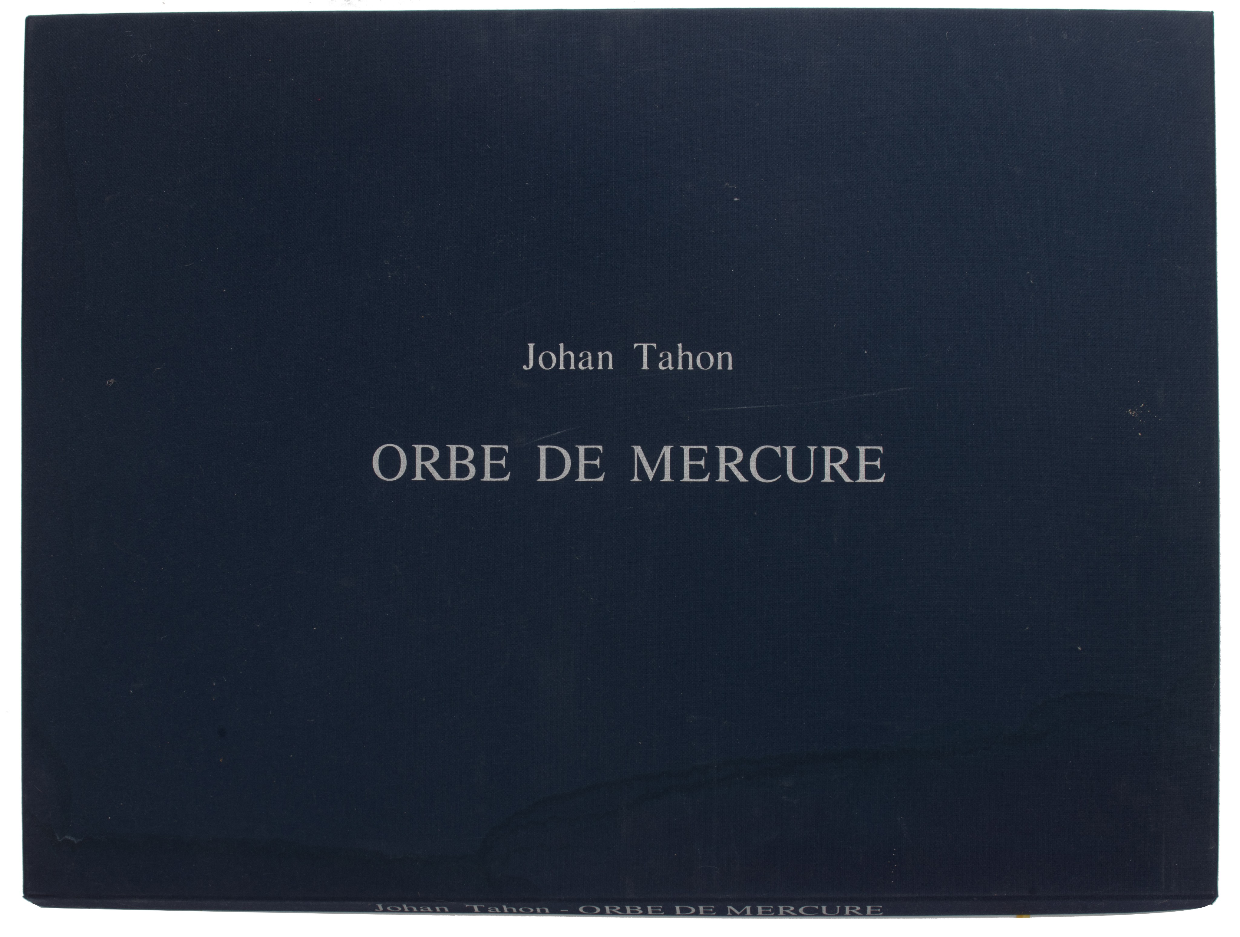Johan Tahon (1965), 'Orbe de Mercure', art folder containing 12 etchings, No V/V