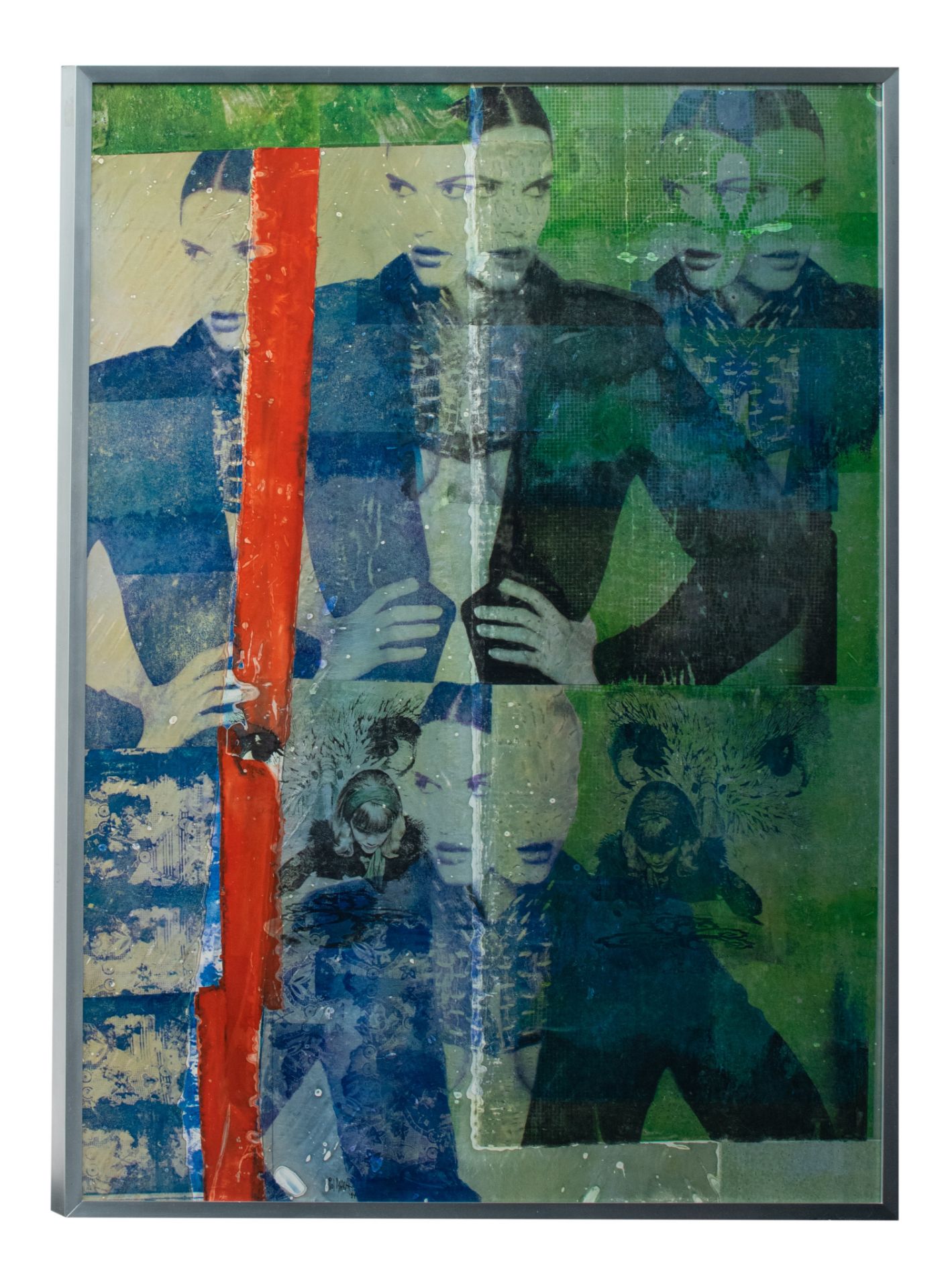 Pol Mara (1920-1998), Les modes passent, mixed media on panel, 1990, 91 x 125 cm - Image 2 of 6