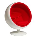 A Globe or Ball Chair by Eero Aarnio, Finland, 1966, H 120 cm