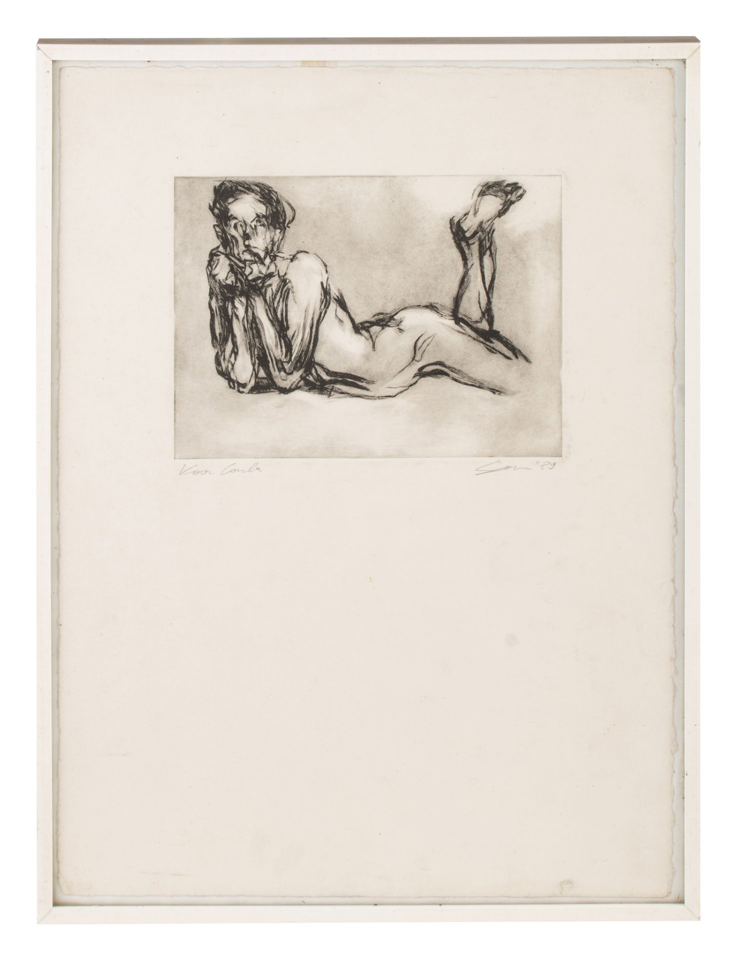 Sam Dillemans (1965), three untitled etchings, 1989, 7,4 x 9,8 - 9,8 x 16,3 - 13 x 17,7 cm - Image 3 of 13