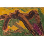 Floris Jespers (1889-1965), reclining nude, 1953, oil on paper, 31 x 46 cm