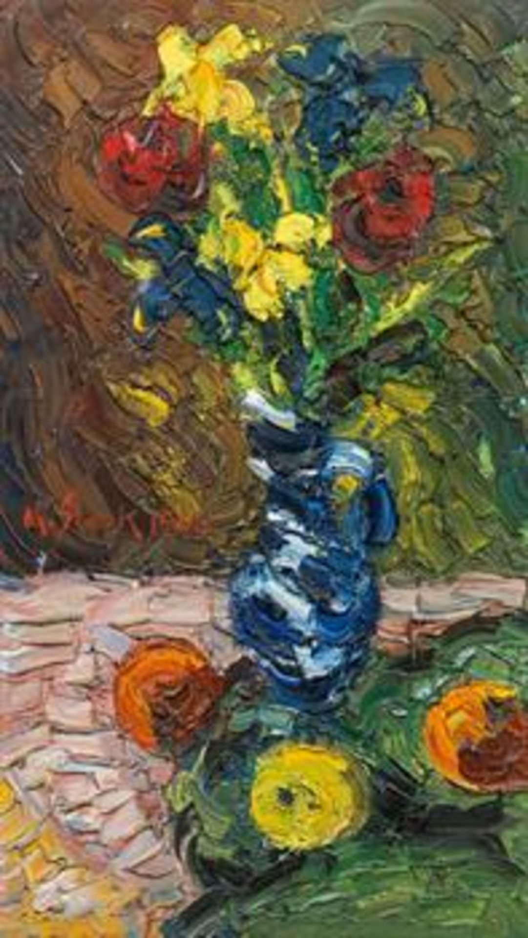 Karl Stark: Blumen in Vase