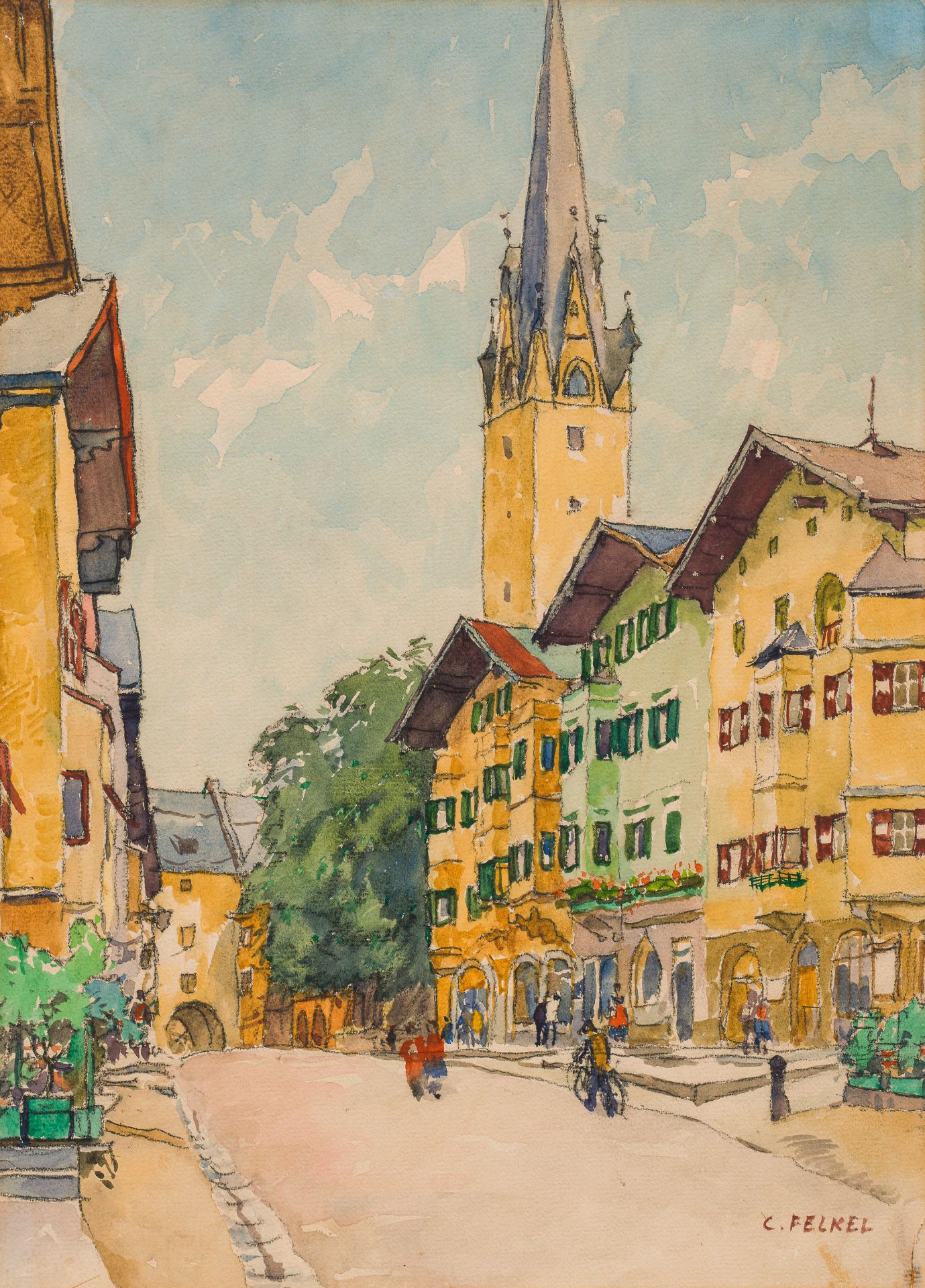 Karl Felkel: Kitzbühel