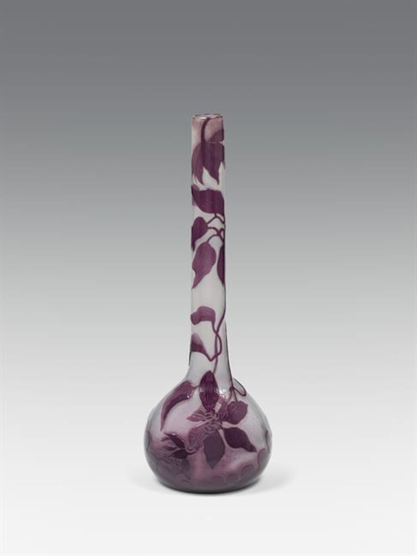 Emile Gallé: Vase "Caiophora lateritia"