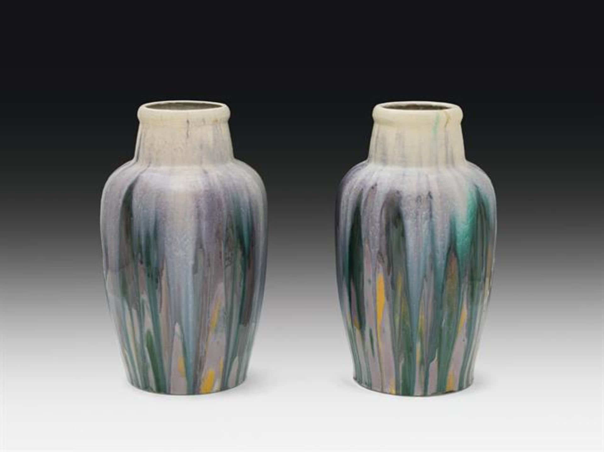 Attributed to Jutta Sika : Pair of large vases