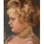 Broncia Koller-Pinell: Kinderporträt (Rupert Koller im Alter von zwei Jahren)