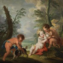 Jacob de Wit : Allegory of Love and Fidelity