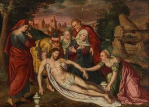 Circle of Maerten de Vos : The Entombment of Christ