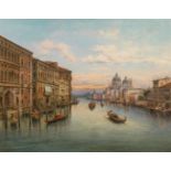 O. Withalm: Venedig, Canal Grande mit Blick auf Santa Maria della Salute