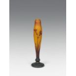 Daum Nancy: Vase "Fleur de tabac"