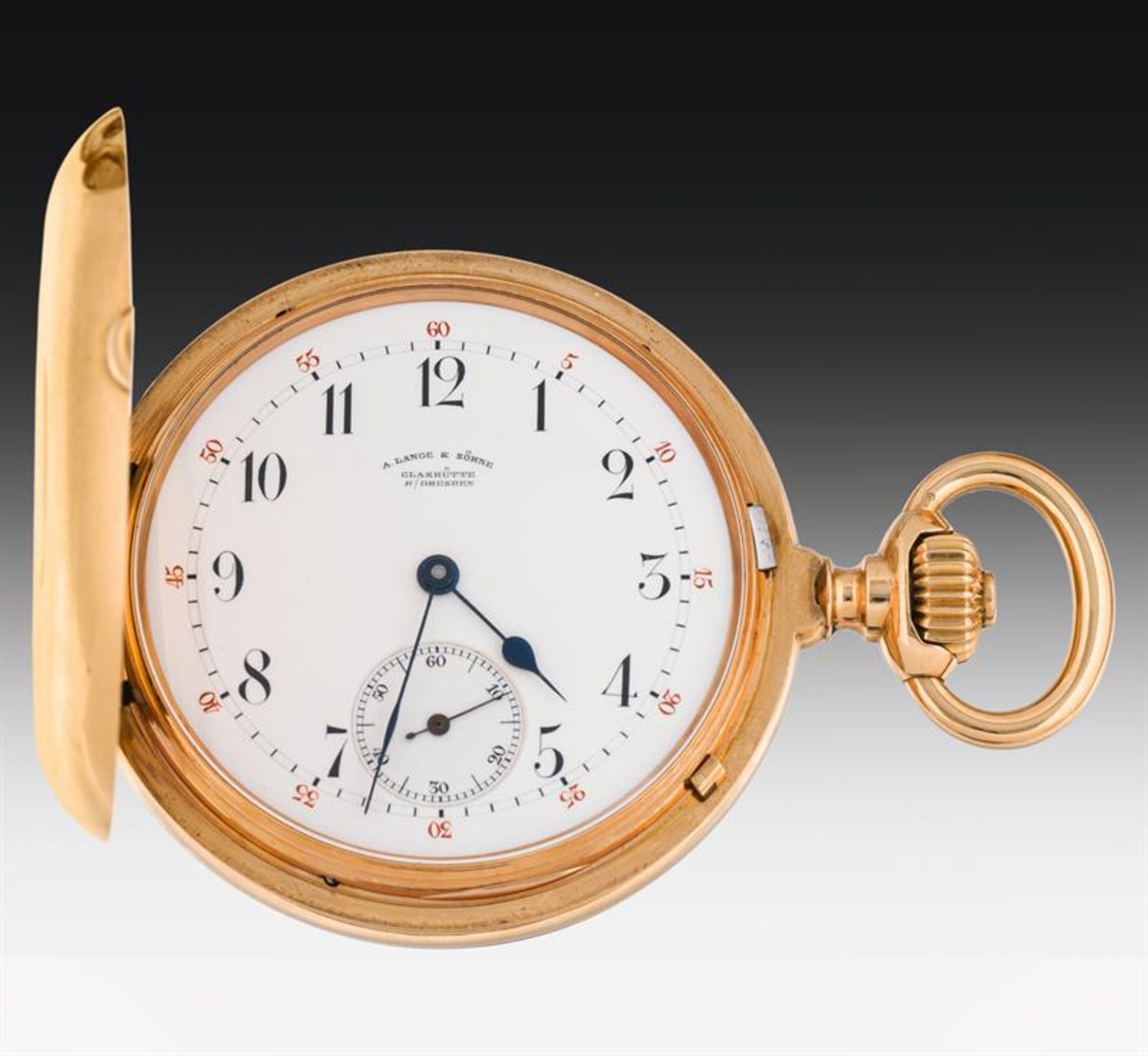 Golden pocket watches, Lange & Söhne