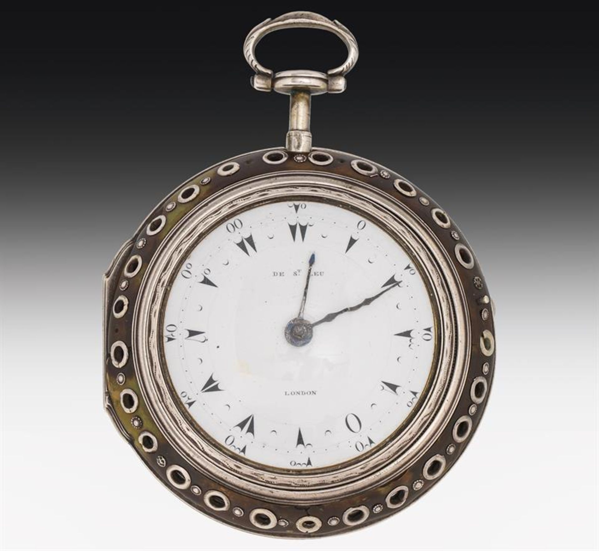 Pocket watch with self-strike