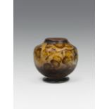 Daum Nancy: Vase "Branches de bouleau"