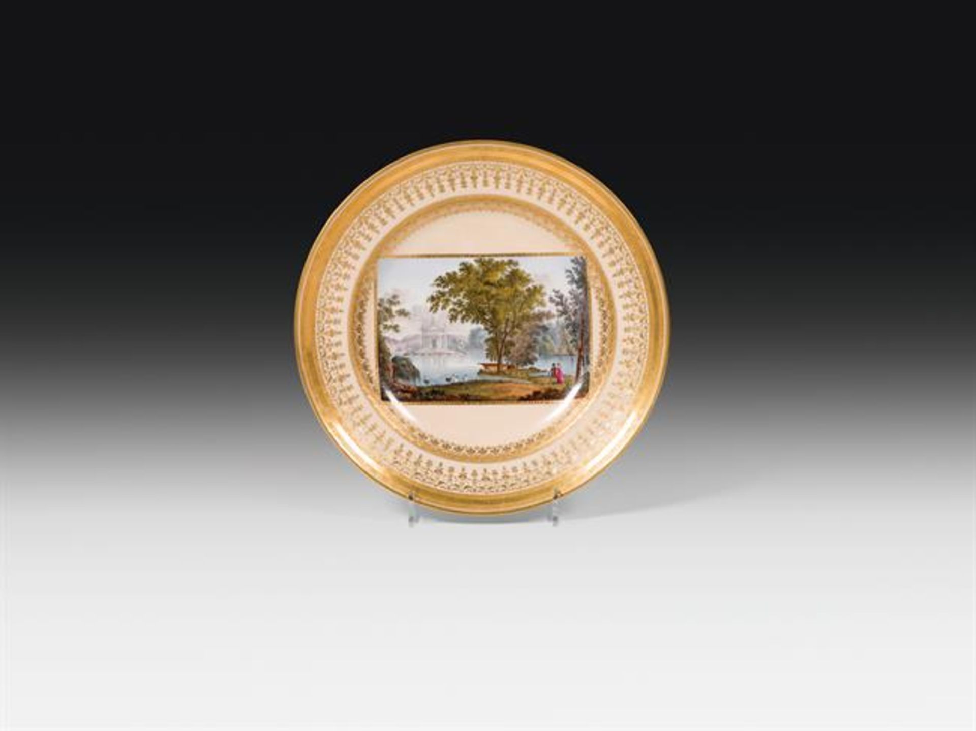 Plate "Villa Borghese"