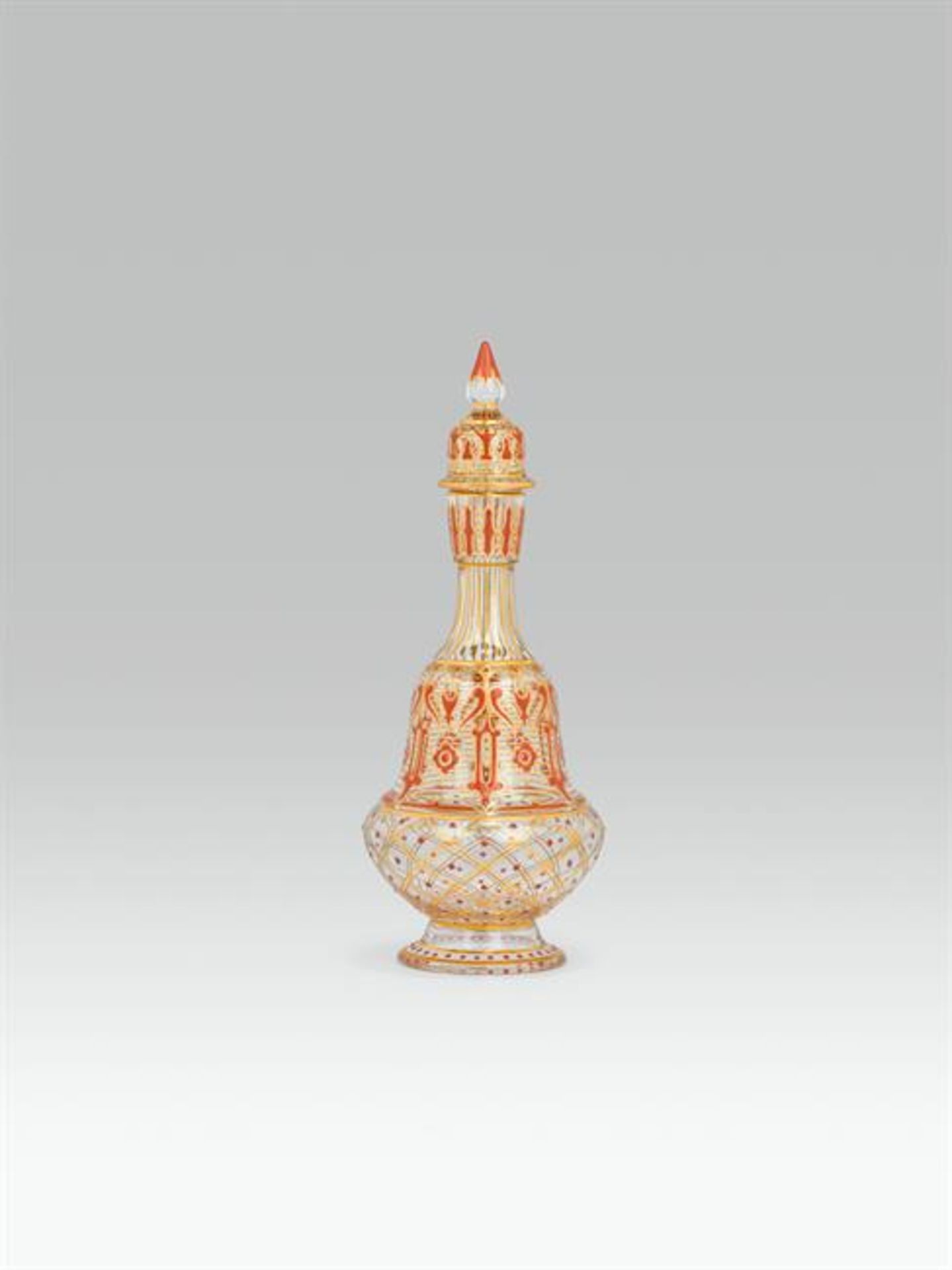 J. & L. Lobmeyr: Flask in Arabic style